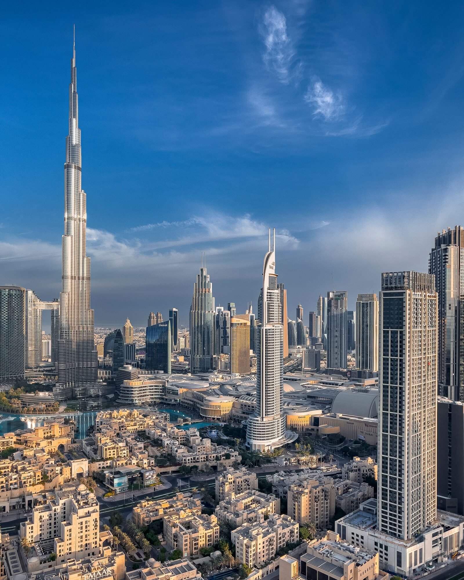 Dubai Skyline with Burj Khalifa